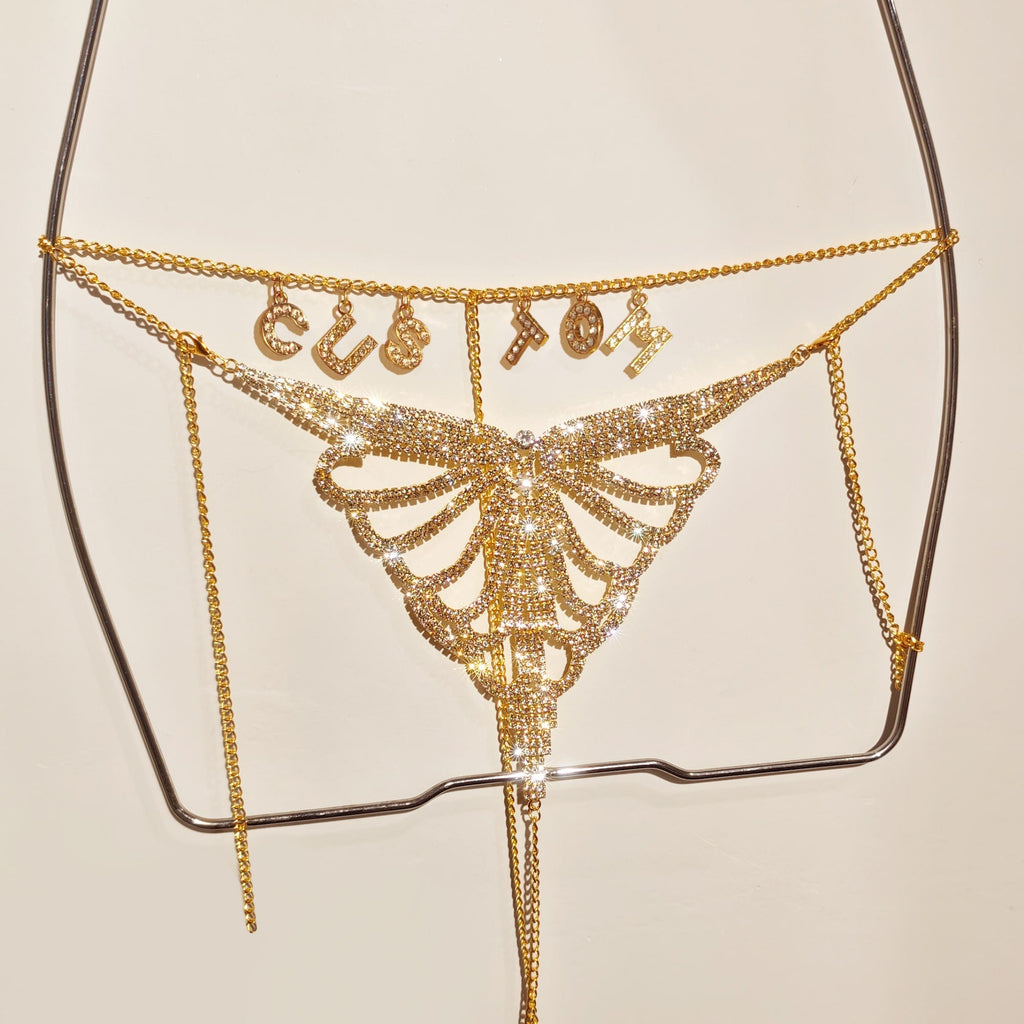 Personalized Kierstin - Strass Lingerie Set