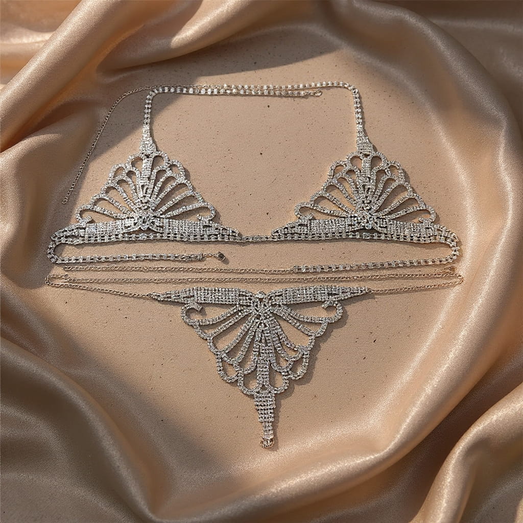 Kierstin - Strass Lingerie Set