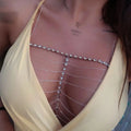 Glitter Chest Chain