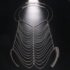Glitter Chest Chain